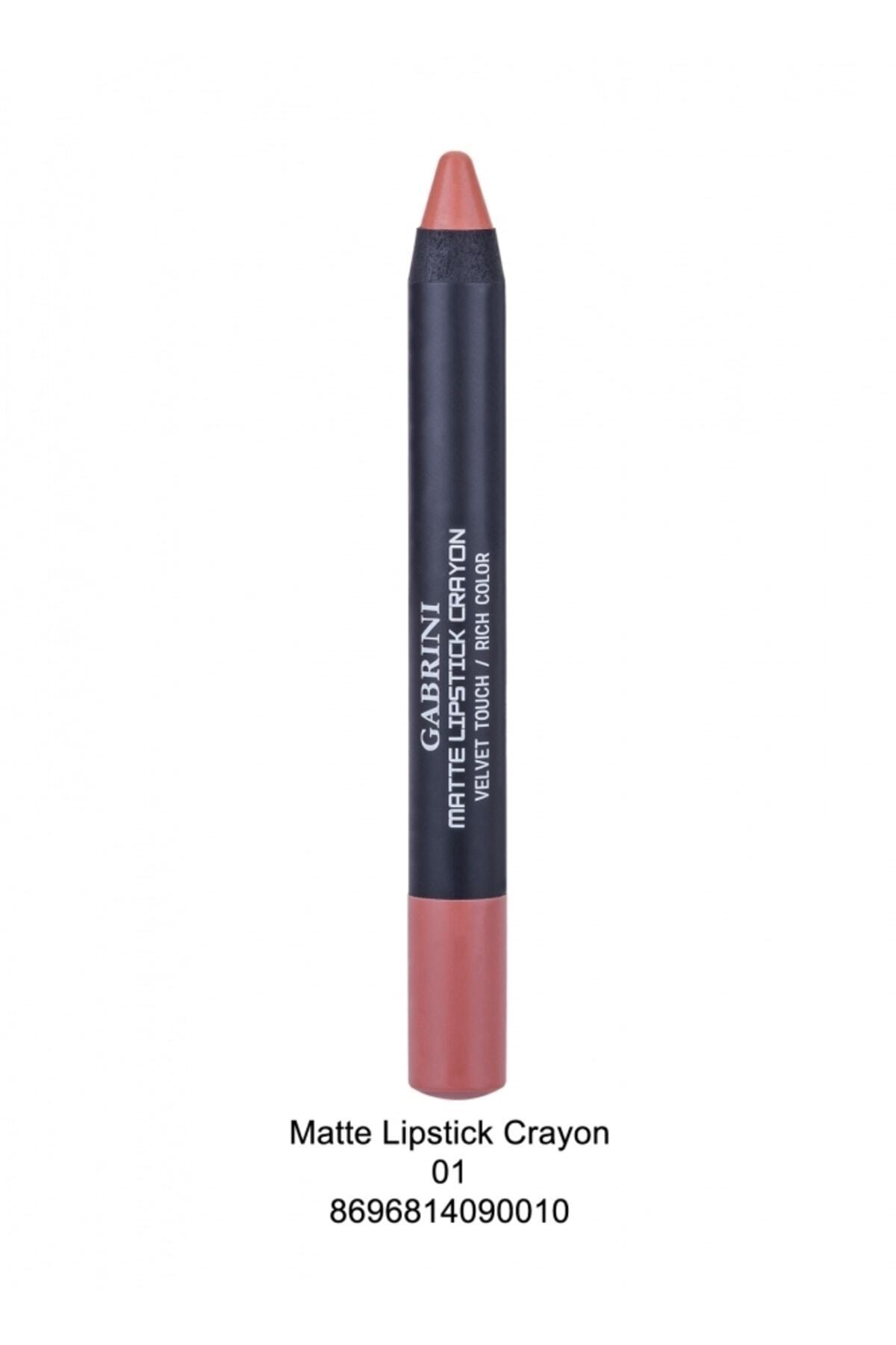 Mat Kalem Ruj - Matte Lipstick Crayon 08