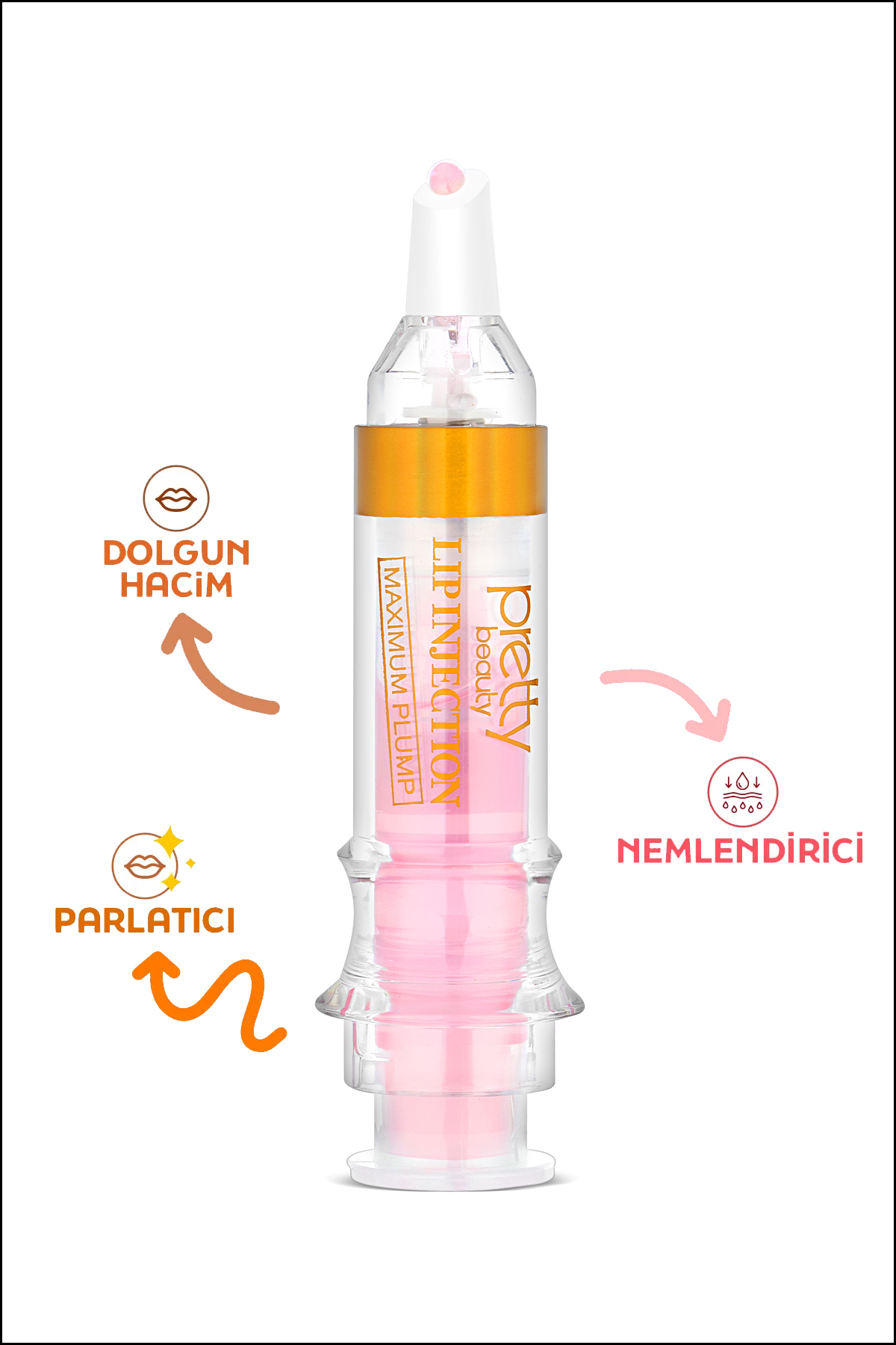 Lip Injectıon Dudak Dolgunlaştırıcı Ve Parlatıcı